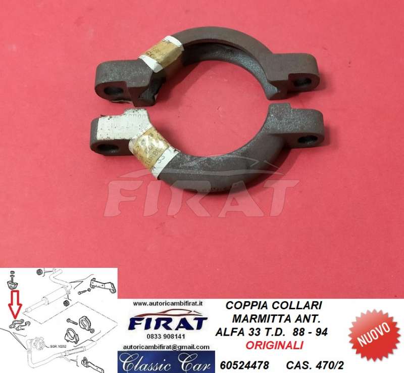 COLLARE MARMITTA ALFA 33 T.D. (60524478)